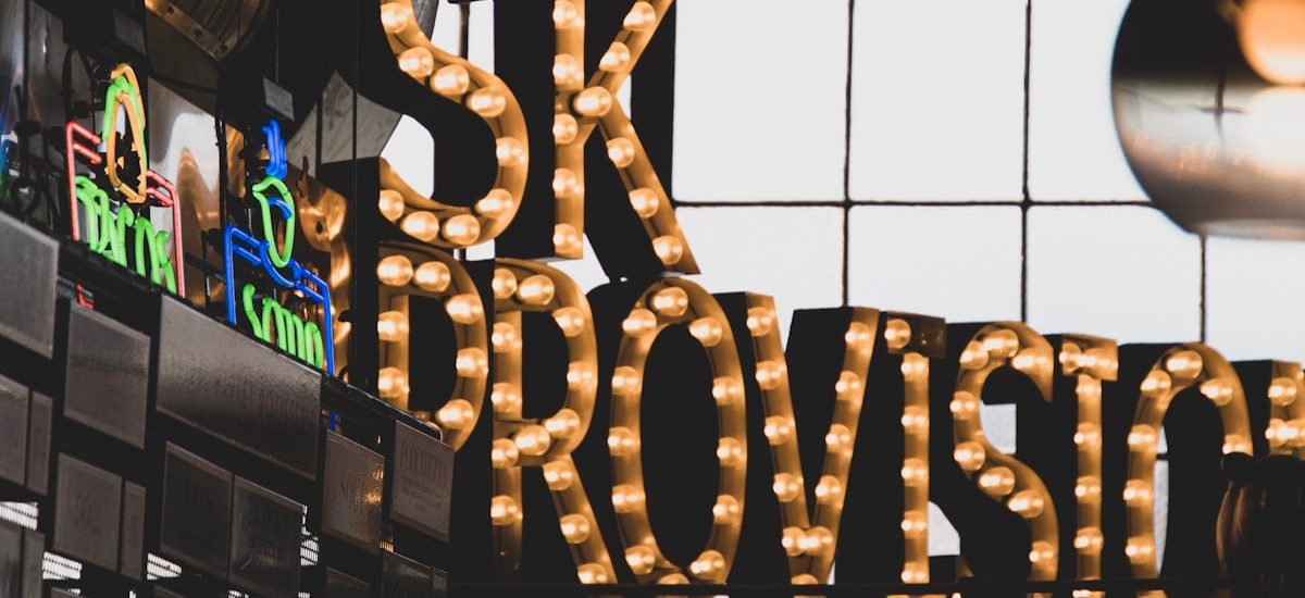 SK Provision LED signage