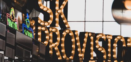 SK Provision LED signage